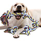 Juguetes de cuerda fuerte para perros VIEWLON para perros grandes...
