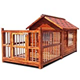 Dog Houses Perrera para perros al aire libre en madera ...